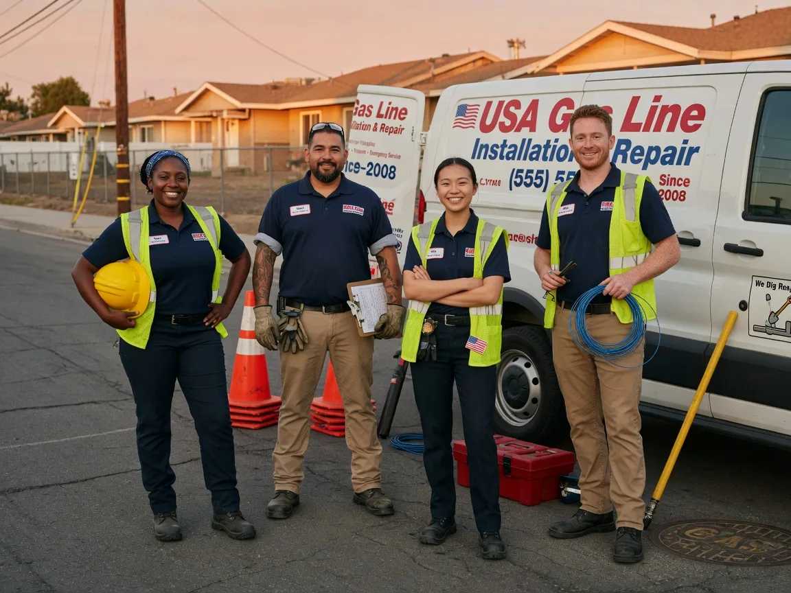 Gas Line Installation company in Homer, IL